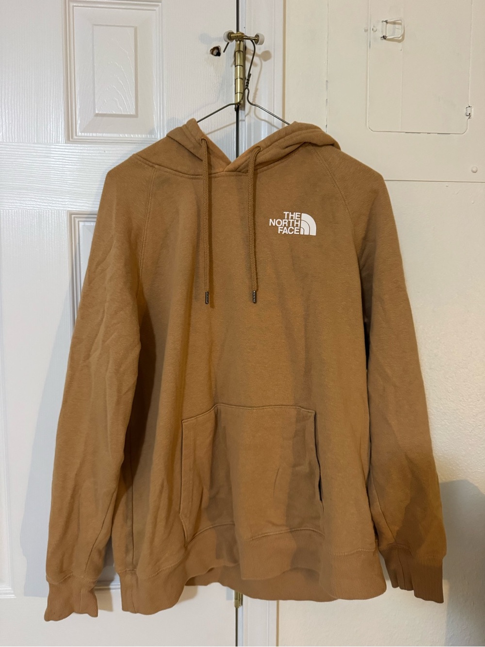 The North Face Men's Caramel Brown Crewneck Hoodie